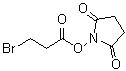 1-(3-Bromo-1-oxopropoxy)-2,5-pyrrolidinedione molecular structure (CAS 101314-84-5)