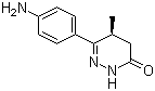 结构式 CAS# 101328-85-2, (R)-6-(4-氨基苯基)-4,5-二氢-5-甲基-3(2H)-哒嗪酮