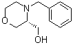结构式 CAS# 101376-26-5, (3R)-4-(苯基甲基)-3-吗啉甲醇