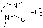 2-Chloro-1,3-dimethylimidazolidinium hexafluorophosphate molecular structure (CAS 101385-69-7)