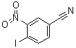 结构式 CAS# 101420-79-5, 4-碘-3-硝基苯甲腈