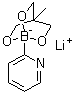 2-Pyridinylboronic acid tri(hydroxymethyl)ethane ester lithium salt molecular structure (CAS 1014717-10-2)