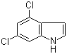 4,6-Dichloroindole molecular structure (CAS 101495-18-5)