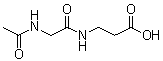 N-Acetylglycyl-beta-alanine molecular structure (CAS 1016788-34-3)