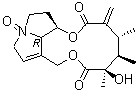 structure of CAS# 101687-28-9, Senecivernine N-oxide;(14alpha)-12-Hydroxy-14-methyl-21-norsenecionan-11,16-dione 4-oxide