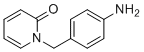 1-[(4-Aminophenyl)methyl]-1,2-dihydropyridin-2-one molecular structure (CAS 1017-42-1)