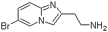 6-Bromoimidazo[1,2-a]pyridine-2-ethanamine molecular structure (CAS 1017181-08-6)
