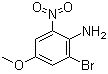 结构式 CAS# 10172-35-7, 2-溴-4-甲氧基-6-硝基苯胺