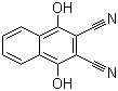 1,4-二羟基-2,3-萘二甲腈分子结构 (CAS 1018-79-7)