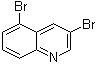 3,5-Dibromoquinoline molecular structure (CAS 101861-59-0)