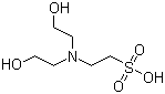 N,N-Bis(2-hydroxyethyl)-2-aminoethanesulfonic acid molecular structure (CAS 10191-18-1)