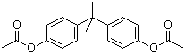 structure of CAS# 10192-62-8, Bisphenol A diacetate;2,2-Bis(4-acetoxyphenyl)propane; 4,4'-Isopropylidenediphenol diacetate; 4,4'-Isopropylidenediphenyl diacetat