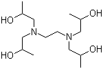 structure of CAS# 102-60-3, N,N,N',N'-Tetrakis(2-hydroxypropyl)ethylenediamine;(Ethylenedinitrilo)tetra-2-propanol; EDTP; Quadrol