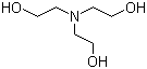 Triethanolamine molecular structure (CAS 102-71-6)