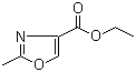2-甲基-4-恶唑甲酸乙酯分子结构 (CAS 10200-43-8)