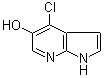 4-Chloro-1H-pyrrolo[2,3-b]pyridin-5-ol molecular structure (CAS 1020056-82-9)