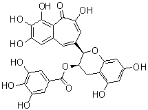 Epitheaflagallin 3-O-gallate molecular structure (CAS 102067-92-5)