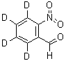 6-Nitrobenzaldehyde-2,3,4,5-d<sub>4</sub> molecular structure (CAS 1020718-69-7)