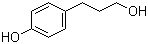 3-(4-羟基苯基)-1-丙醇分子结构 (CAS 10210-17-0)