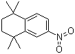 1,1,4,4-四甲基-6-硝基-1,2,3,4-四氢萘分子结构 (CAS 102121-55-1)