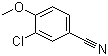 3-氯-4-甲氧基苯甲腈分子结构 (CAS 102151-33-7)