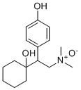 2-(1-羟基环己基)-2-(4-羟基苯基)-N,N-二甲基乙胺氧化物分子结构 (CAS 1021933-95-8)