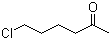 6-氯-2-己酮分子结构 (CAS 10226-30-9)
