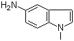 1-甲基-1H-吲哚-5-胺分子结构 (CAS 102308-97-4)