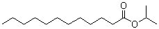 结构式 CAS# 10233-13-3, 月桂酸异丙酯