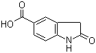 2-吲哚酮-5-羧酸分子结构 (CAS 102359-00-2)