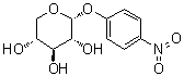 结构式 CAS# 10238-28-5, 对硝基苯基 alpha-D-吡喃木糖苷