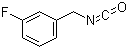 structure of CAS# 102422-56-0, 3-Fluorobenzyl isocyanate;1-Fluoro-3-(isocyanatomethyl)benzene