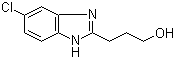 3-(5-氯-1H-苯并咪唑-2-基)-1-丙醇分子结构 (CAS 10252-89-8)