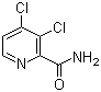 结构式 CAS# 1025720-99-3, 3,4-二氯-2-吡啶甲酰胺