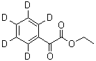 Ethyl benzoylformate-d<sub>5</sub> molecular structure (CAS 1025892-26-5)