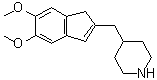 4-[(5,6-二甲氧基-1H-茚-2-基)甲基]哌啶分子结构 (CAS 1026443-48-0)