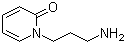 1-(3-氨基丙基)吡啶-2(1H)-酮分子结构 (CAS 102675-58-1)
