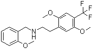 2,5-Dimethoxy-N-[(2-methoxyphenyl)methyl]-4-(trifluoromethyl)benzeneethanamine molecular structure (CAS 1027161-33-6)