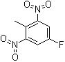 5-氟-2-甲基-1,3-二硝基苯分子结构 (CAS 102735-88-6)
