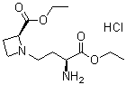 (alphaS,2S)-alpha-Amino-2-(ethoxycarbonyl)-1-azetidinebutanoic acid ethyl ester hydrochloride (1:1) molecular structure (CAS 1028192-80-4)