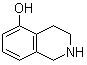 1,2,3,4-四氢异喹啉-5-醇分子结构 (CAS 102877-50-9)
