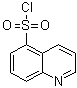 5-喹啉磺酰氯分子结构 (CAS 102878-84-2)