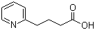 结构式 CAS# 102879-51-6, 2-吡啶丁酸; 4-(2-吡啶基)丁酸
