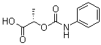 (S)-2-[(苯基氨基)羰基氧基]丙酸分子结构 (CAS 102936-05-0)