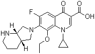 8-乙氧基莫西沙星分子结构 (CAS 1029364-75-7)
