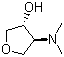 3-羟基-4-(N,N-二甲氨基)四氢呋喃分子结构 (CAS 10295-90-6)