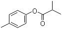 2-甲基丙酸 4-甲基苯基酯分子结构 (CAS 103-93-5)