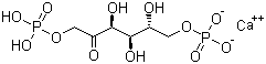 果糖-1,6-二磷酸一钙盐分子结构 (CAS 103213-33-8)
