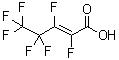 trans-Heptafluoro-2-pentenoic acid molecular structure (CAS 103229-91-0)