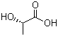 D-乳酸分子结构 (CAS 10326-41-7)